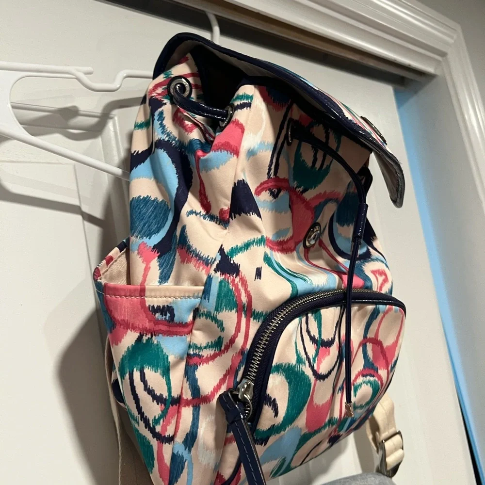 Coach Abstract Pattern Backpack - Picture 9 of 9